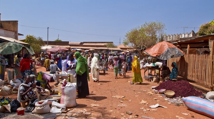 Banfora Market, Ouagadougou, Burkina Faso